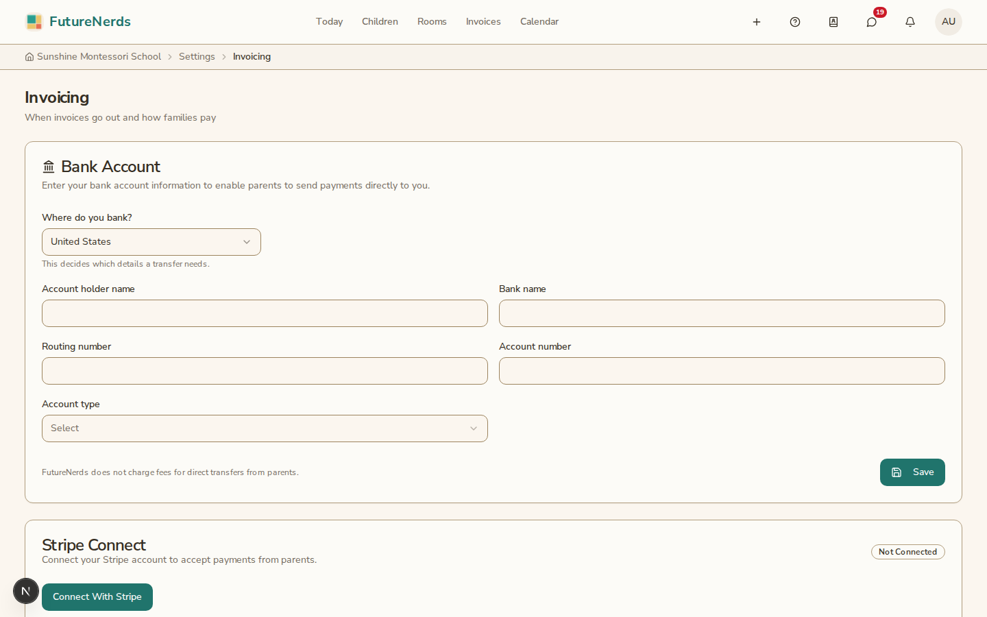 Configure products and Stripe